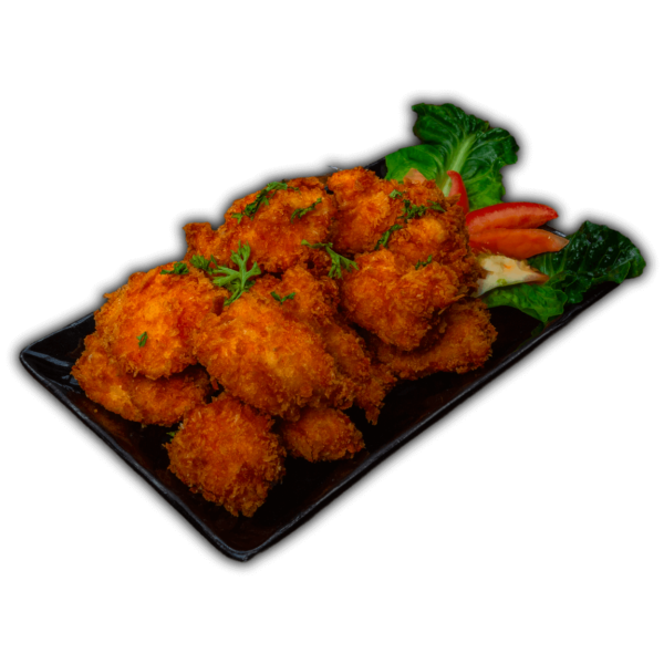 Chicken popcorn, made from buttermilk marinated chicken breasts, served at Big Boys’ Burger Club in Kamala, Patong and Rawai Beach