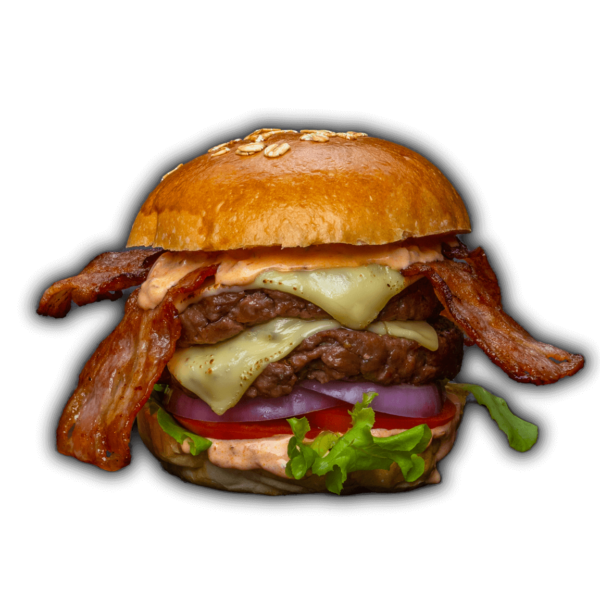 The Big Boy, beef bacon cheese burger, served at Big Boys’ Burger Club in Kamala, Patong and Rawa